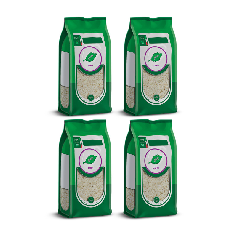 برنج ایرانی طارم هاشمی جمع - 900 گرم بسته 4 عددی